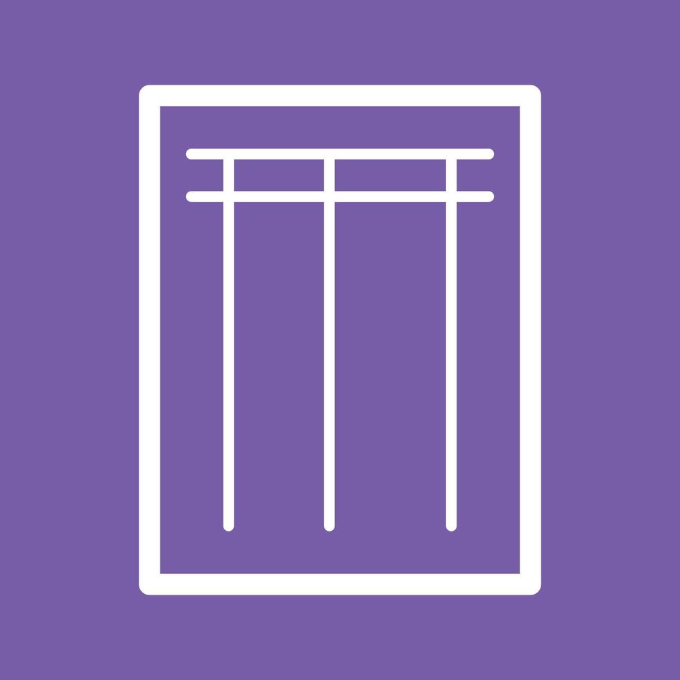 tableau des tarifs icône de fond de couleur de ligne vecteur