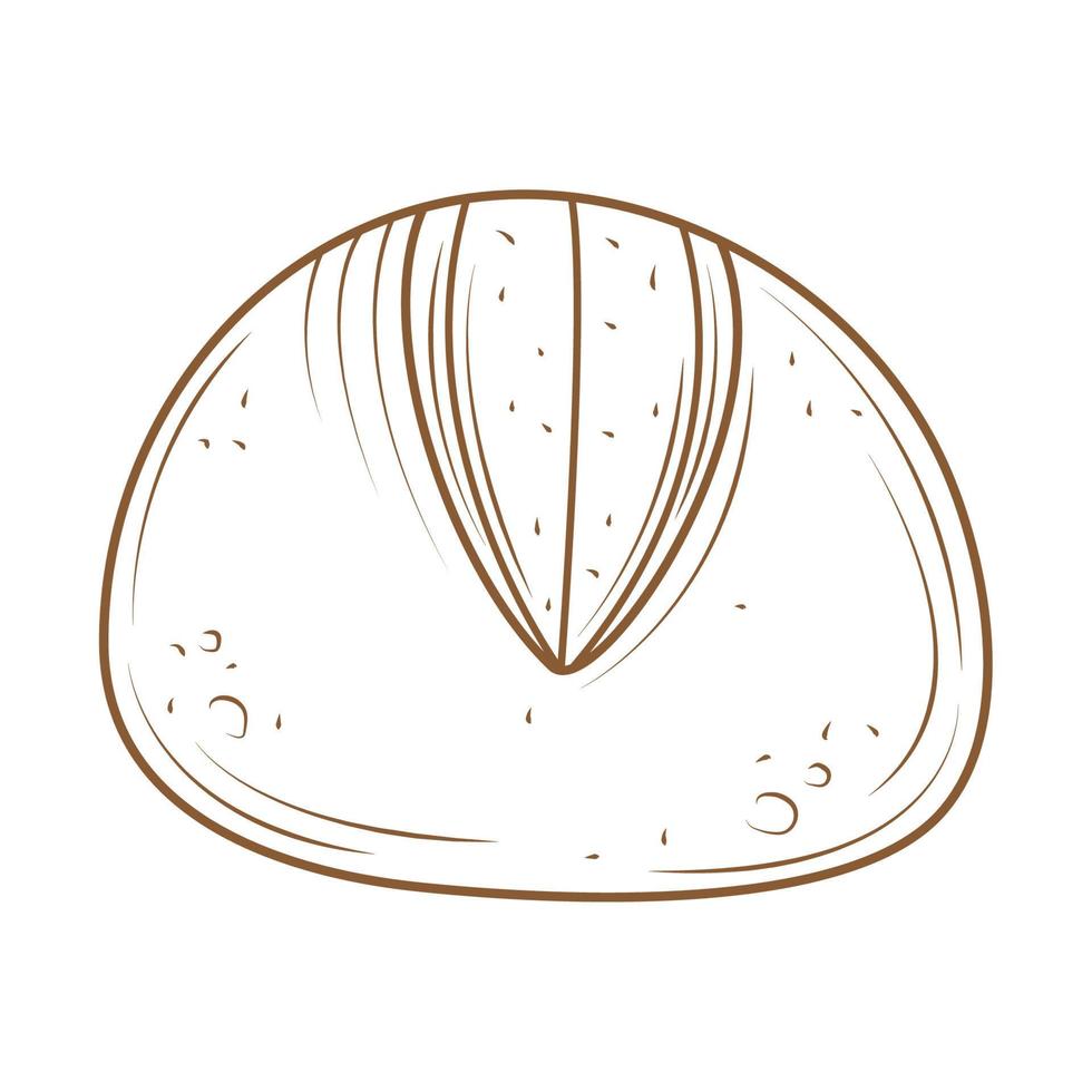 icône de pain vecteur