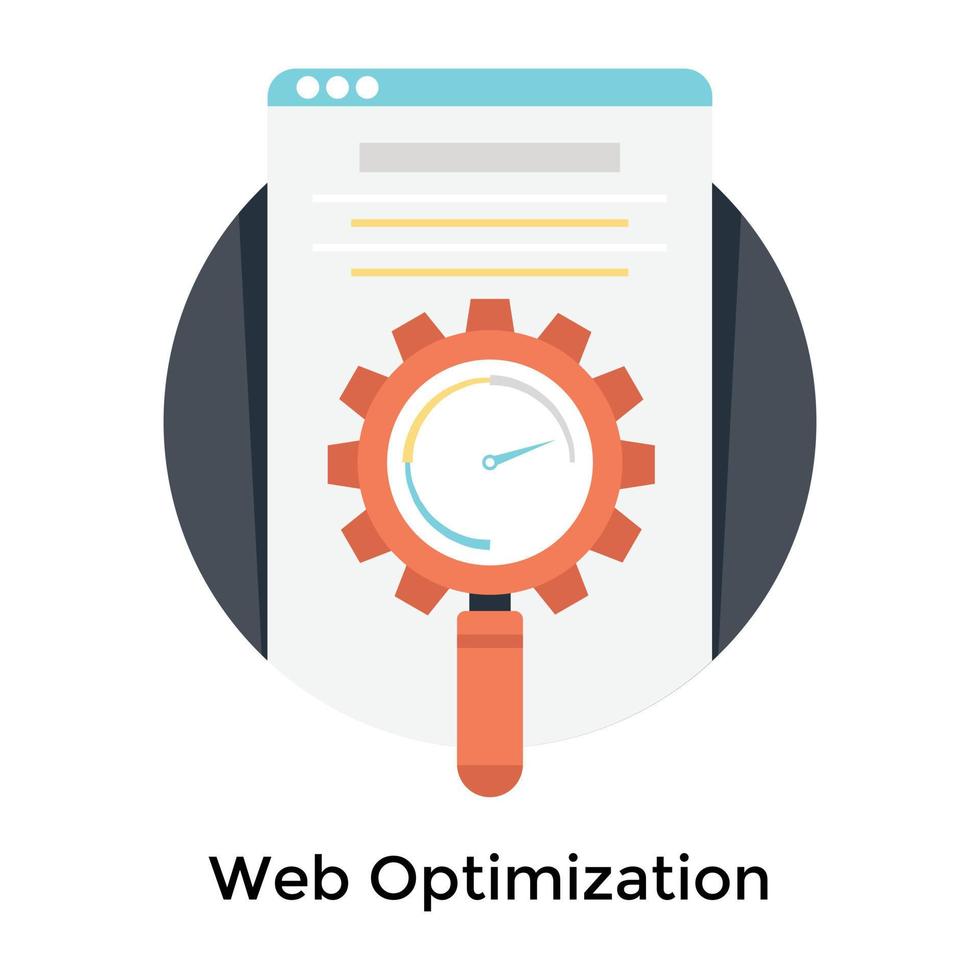 optimisation web tendance vecteur