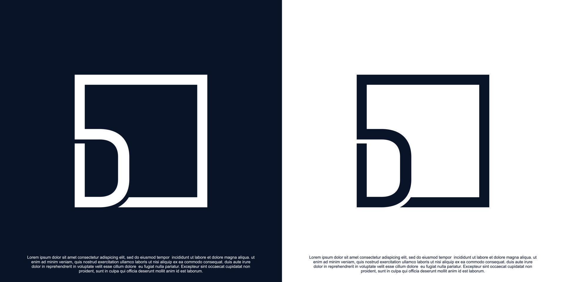 création de logo créatif lettre initiale d avec concept unique vecteur premium partie 2