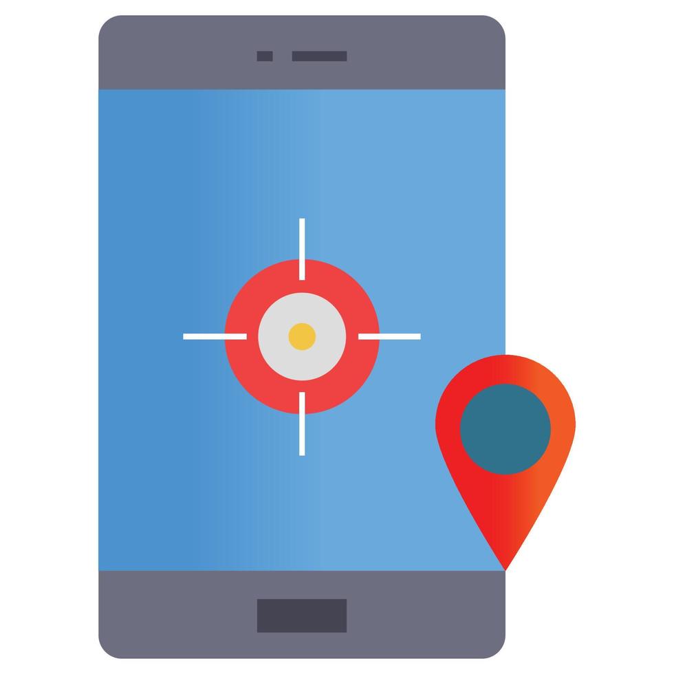 GPS mobile qui peut facilement éditer ou modifier vecteur