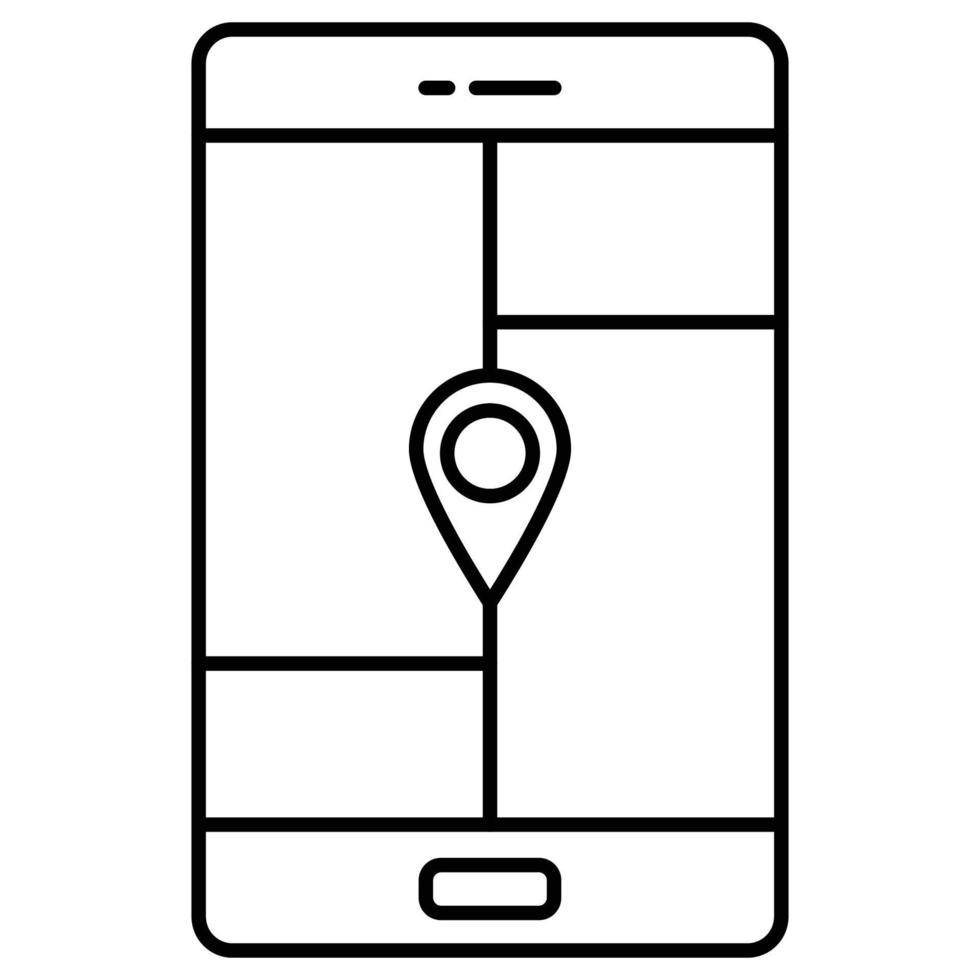 GPS mobile qui peut facilement éditer ou modifier vecteur