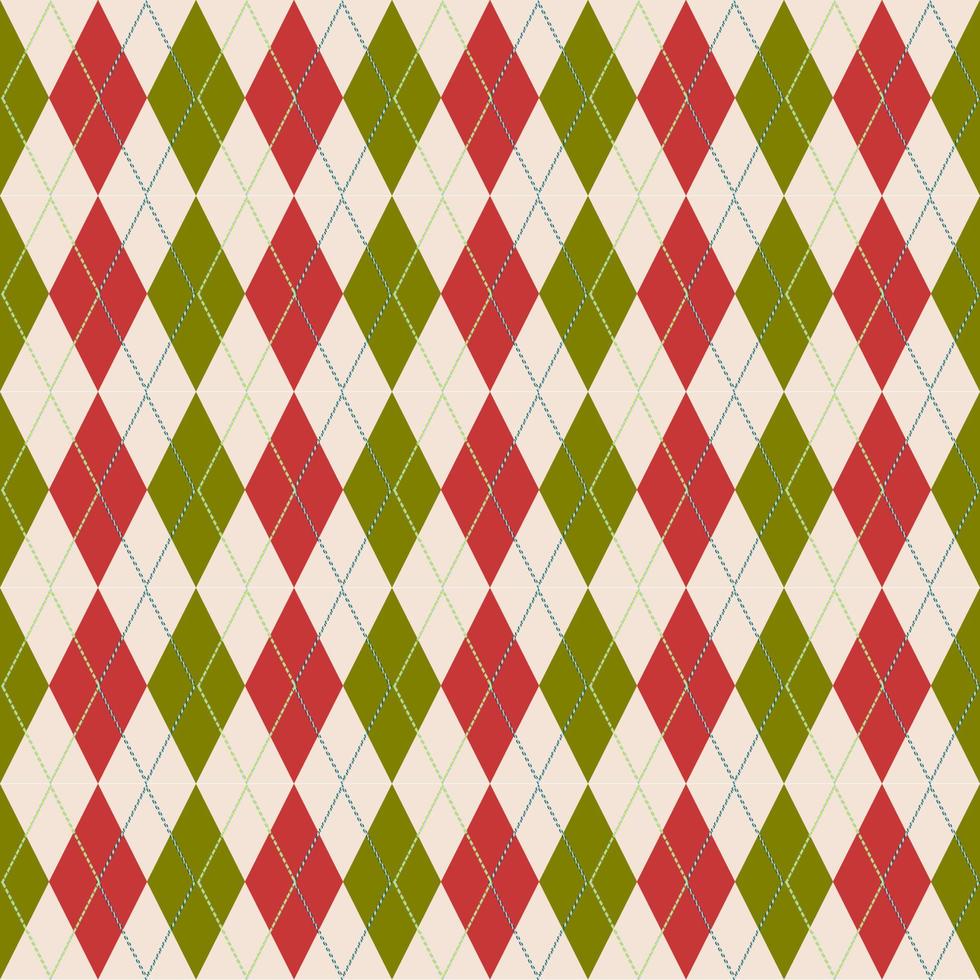 motif géométrique transparent coloré avec argyle vecteur