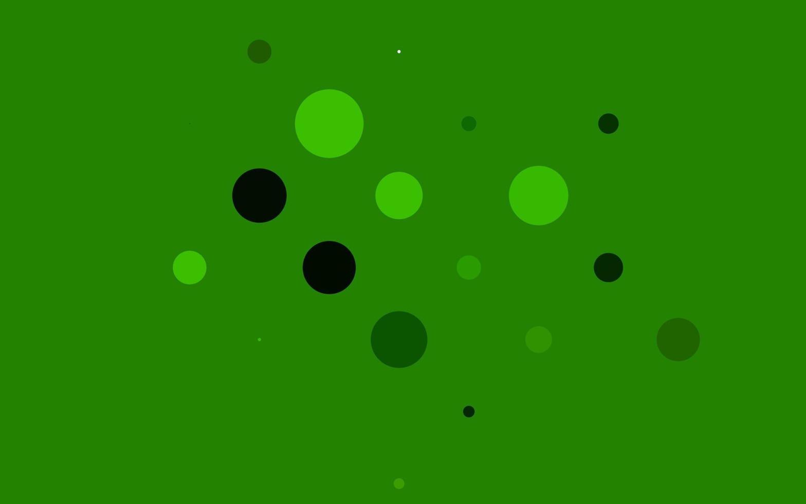 disposition de vecteur vert clair avec des formes de cercle.