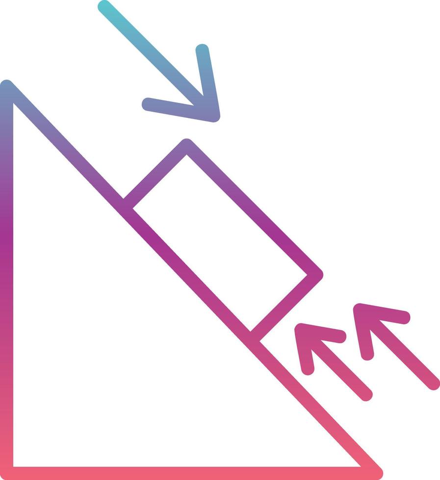 icône de vecteur de gravité