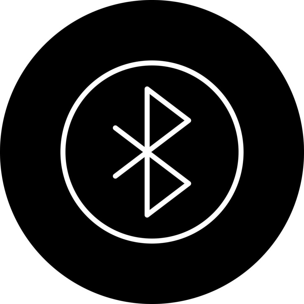 icône de vecteur de bluetooth