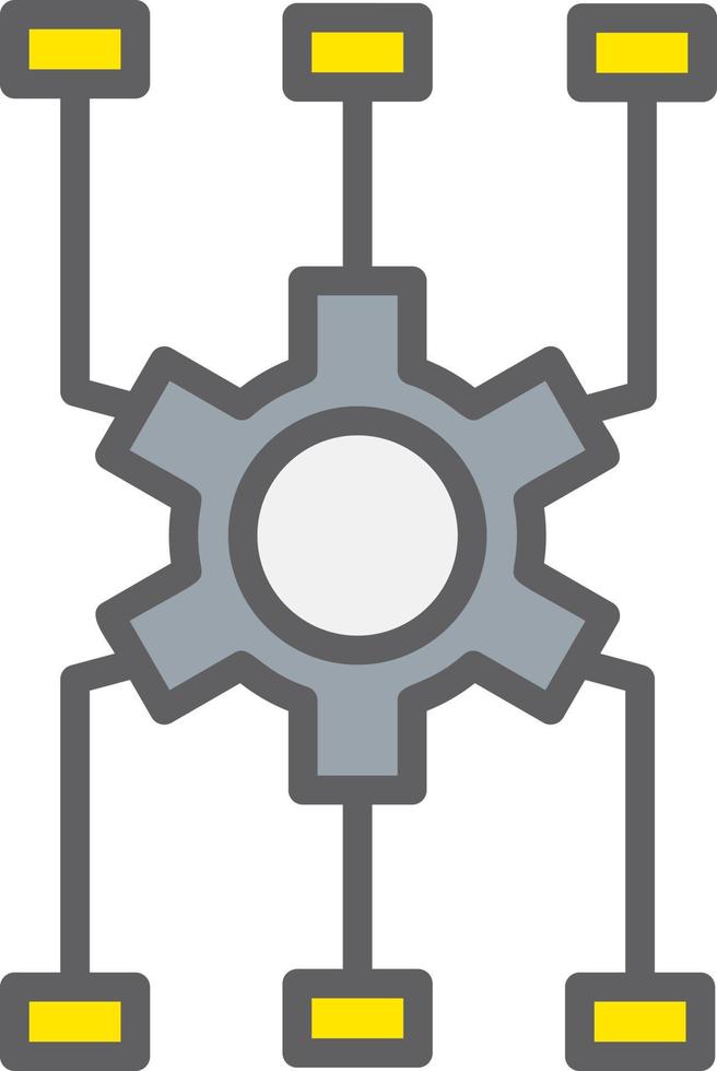 icône de vecteur d'algorithme