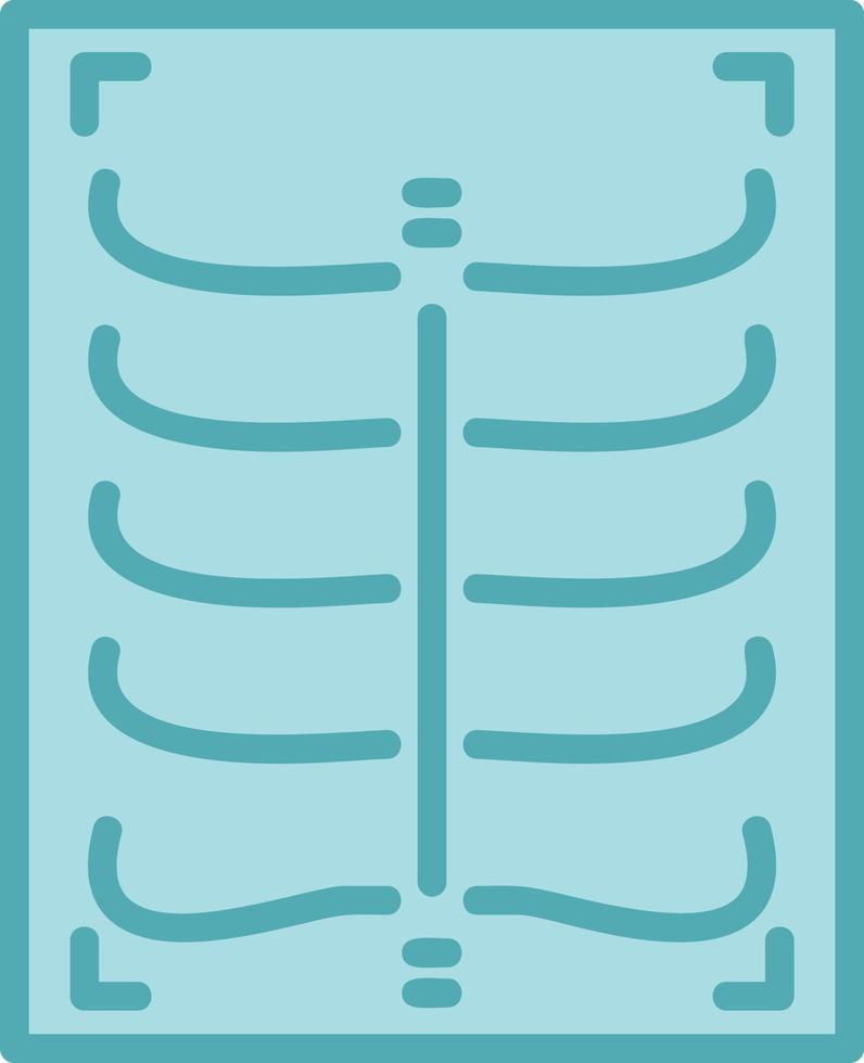 icône de vecteur de radiographie