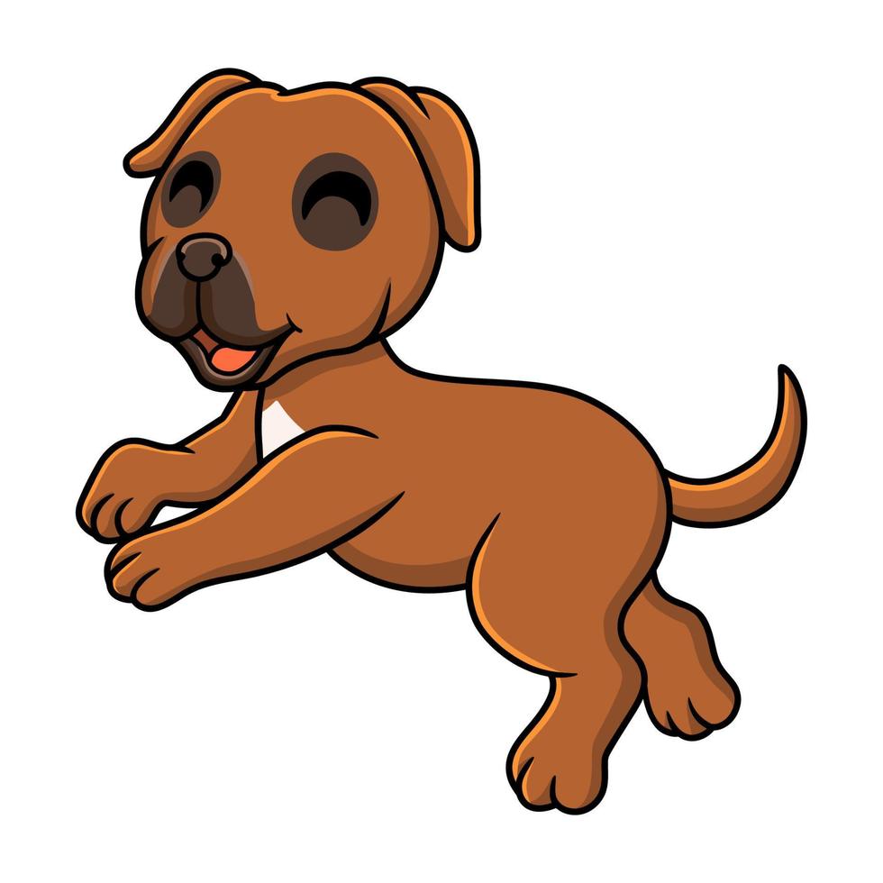 dessin animé mignon chien teckel posant vecteur