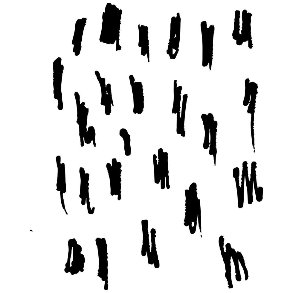 illustration vectorielle d'un ornement abstrait en couleurs noir et blanc vecteur