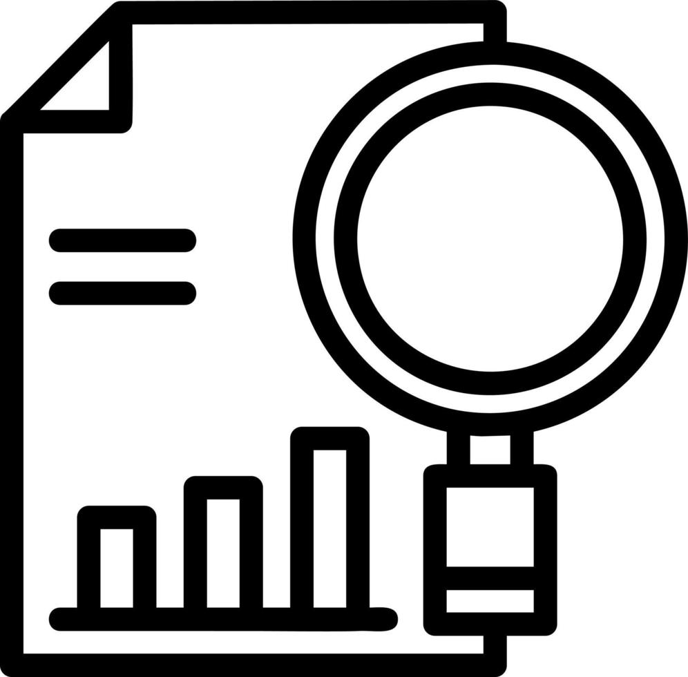 conception d'icône de vecteur de recherche