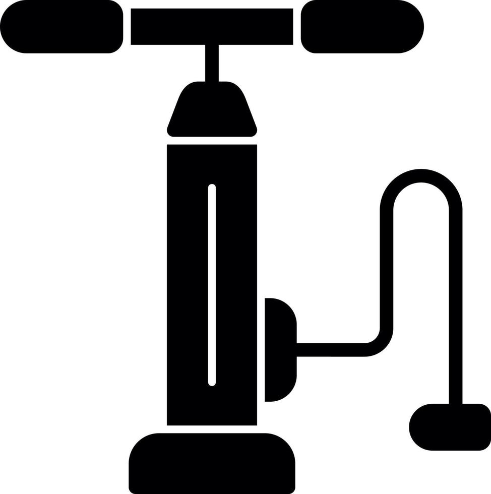 conception d'icône de vecteur de pompe à air