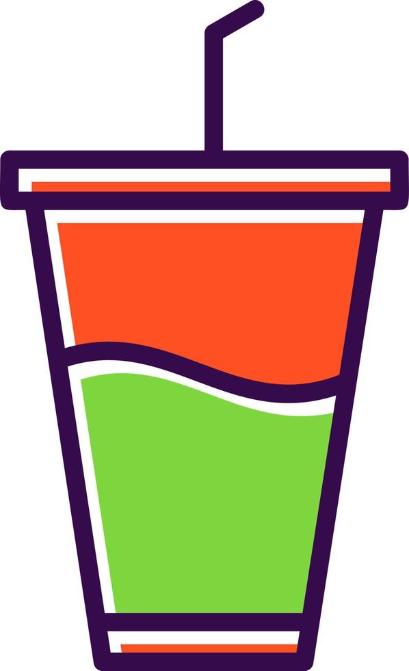 conception d'icône de vecteur de boisson