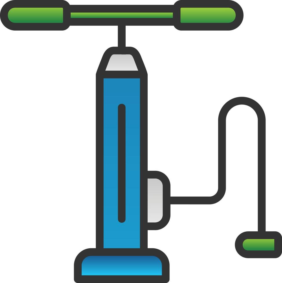 conception d'icône de vecteur de pompe à air