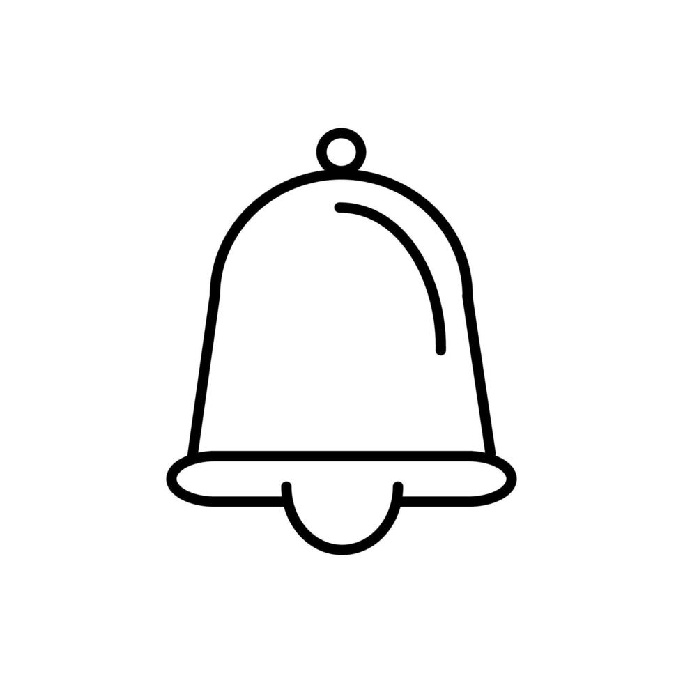 modèle de vecteur de conception d'icône de cloche