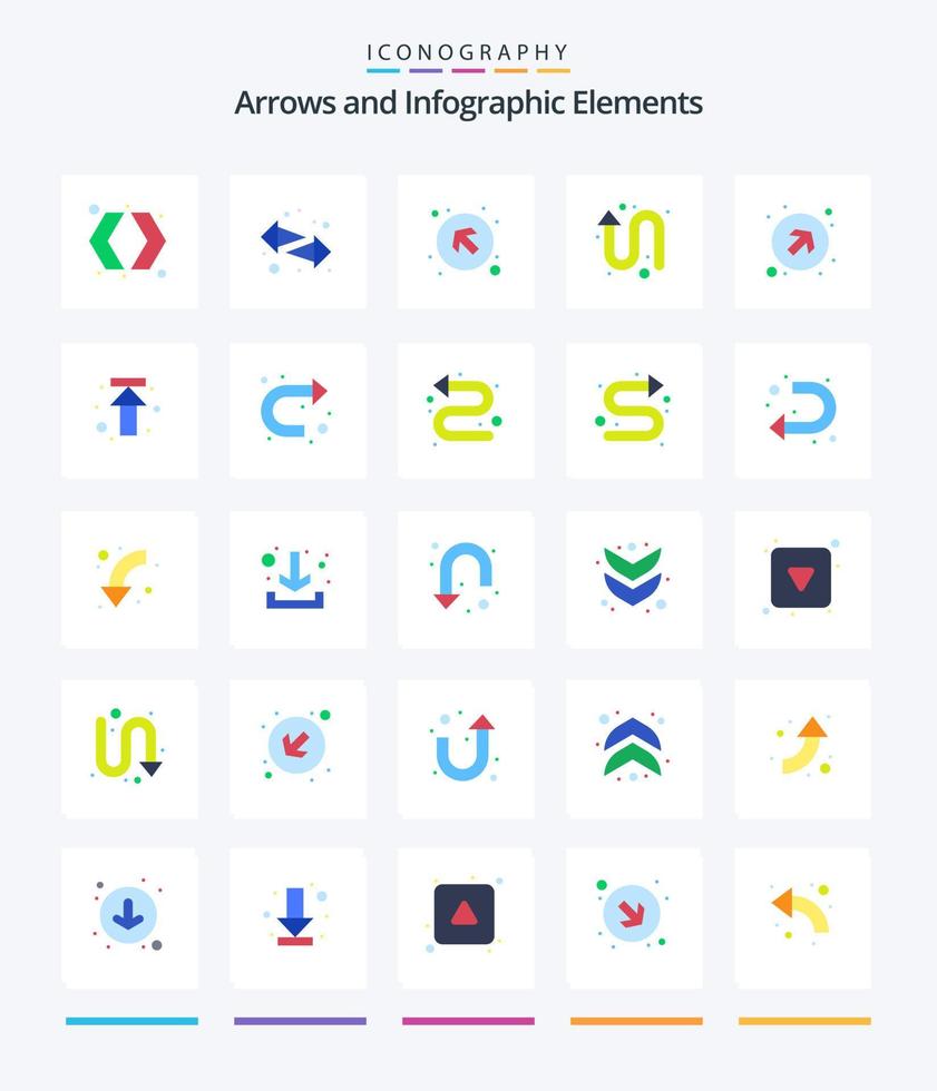 flèche créative 25 pack d'icônes plates telles que signe. télécharger. La Flèche. en haut. La Flèche vecteur