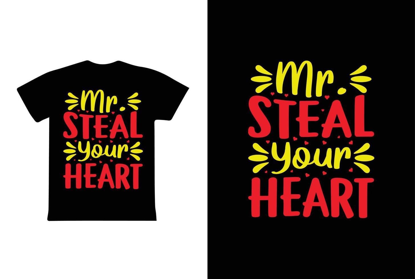 m. conception de t-shirt voler votre coeur, modèle de conception de t-shirt saint valentin vecteur