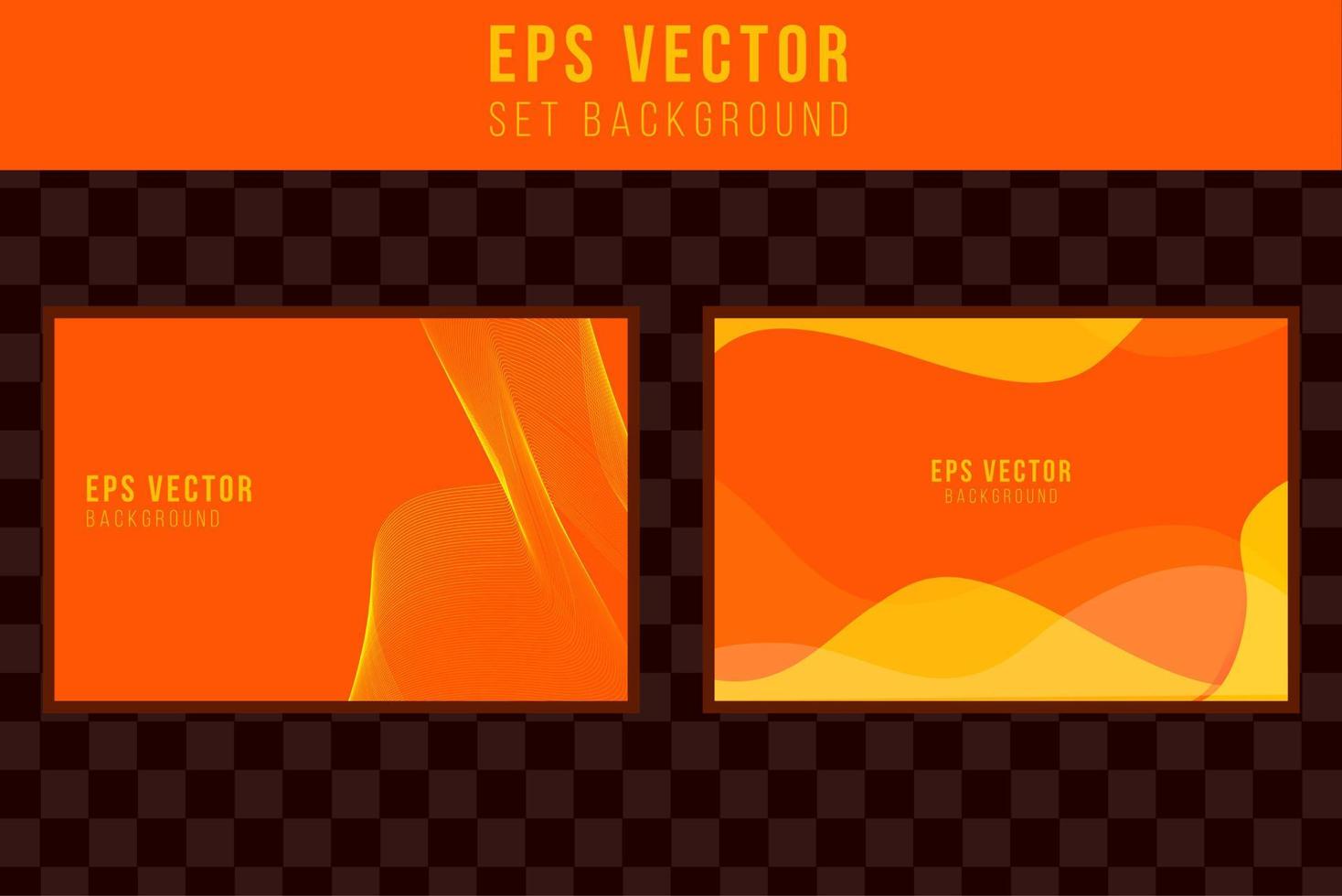 abstrait géométrique orange et jaune. composition de formes dynamiques. conception de fond pour les affiches. illustration vectorielle vecteur