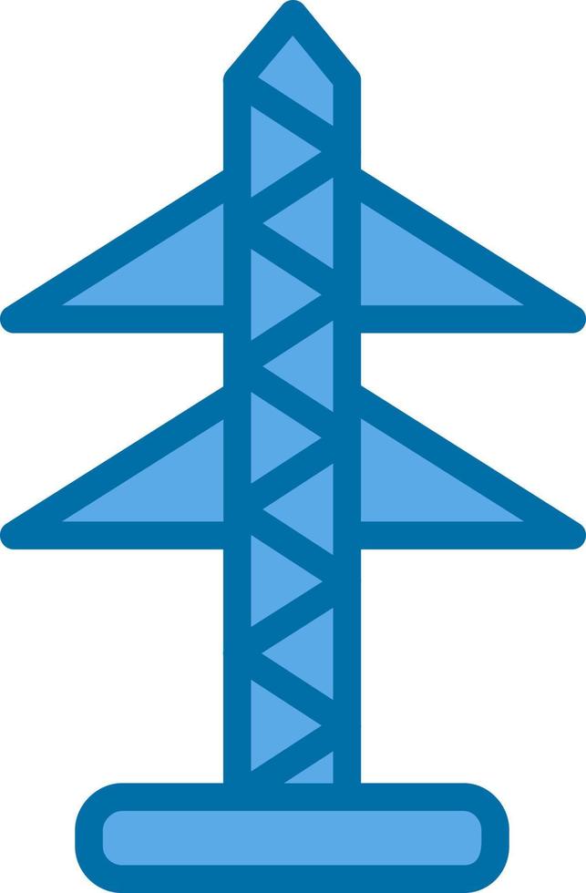conception d'icône de vecteur de tour électrique