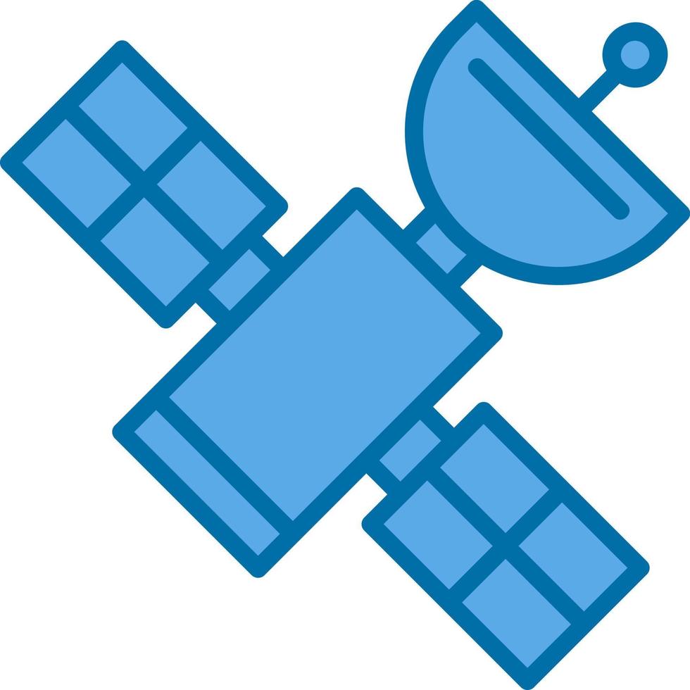 conception d'icône de vecteur satellite
