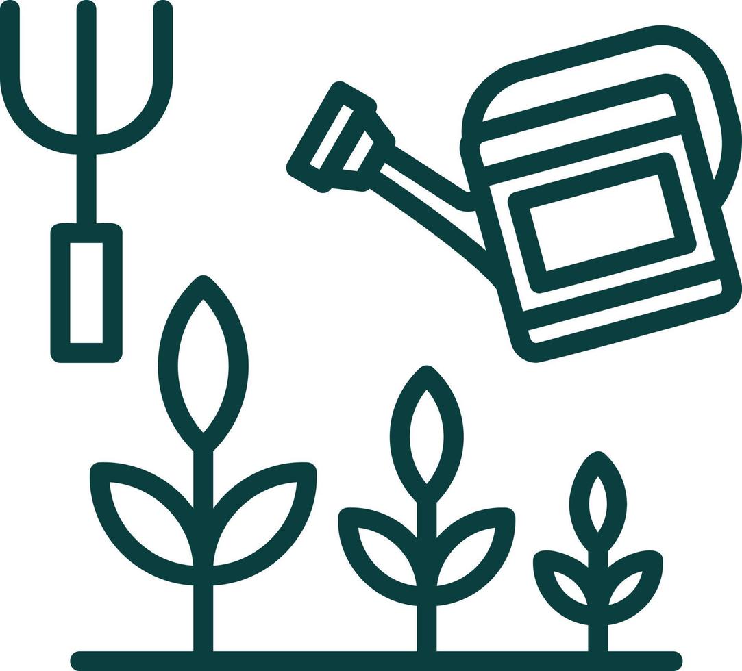 conception d'icônes vectorielles pour l'agriculture et le jardinage vecteur