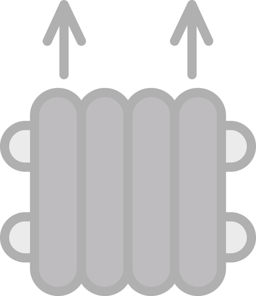 conception d'icône de vecteur de radiateur