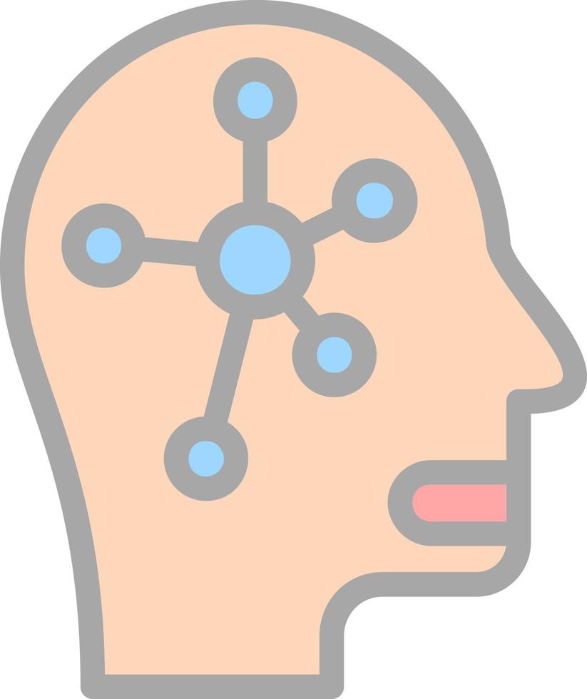 conception d'icône vecteur psychologie