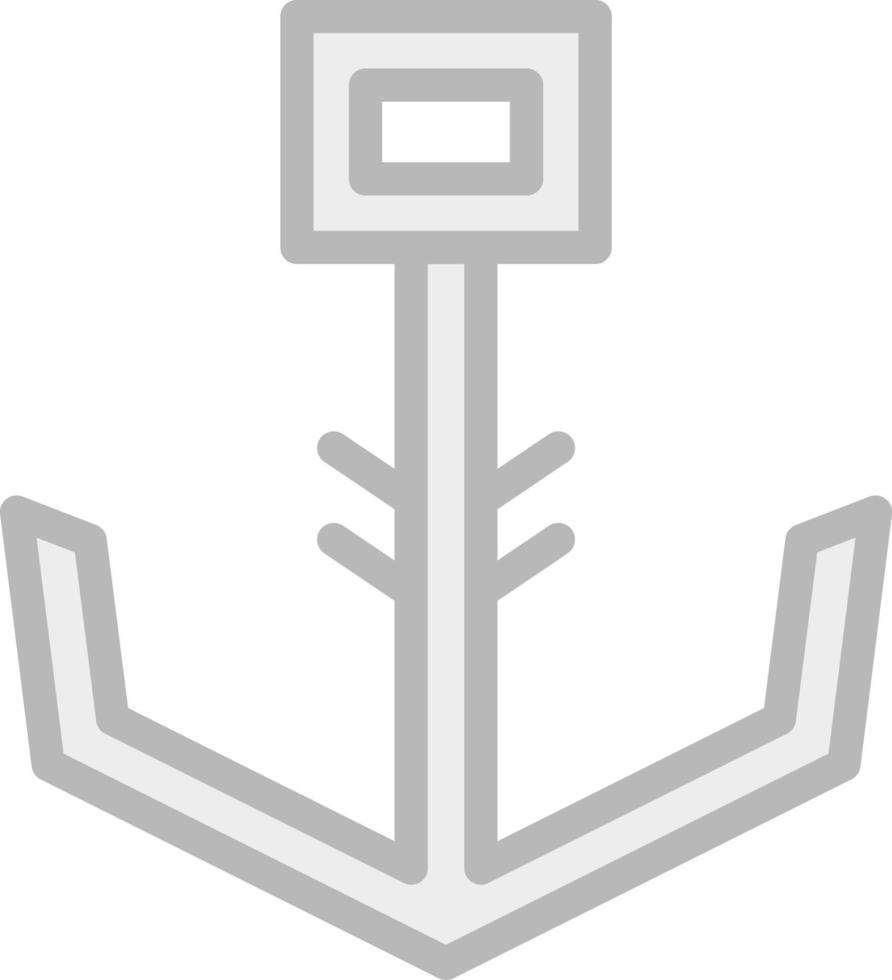 conception d'icône de vecteur d'ancre