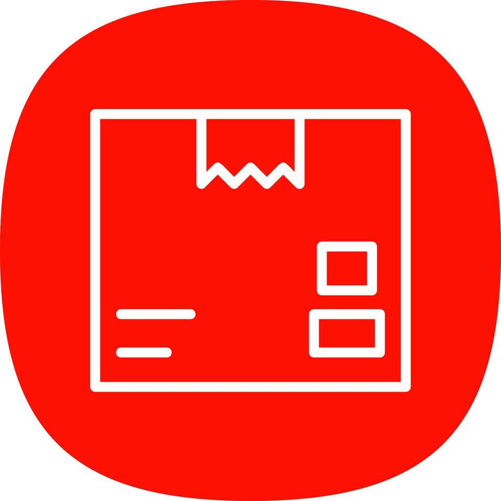 conception d'icône de vecteur de boîte de paquet
