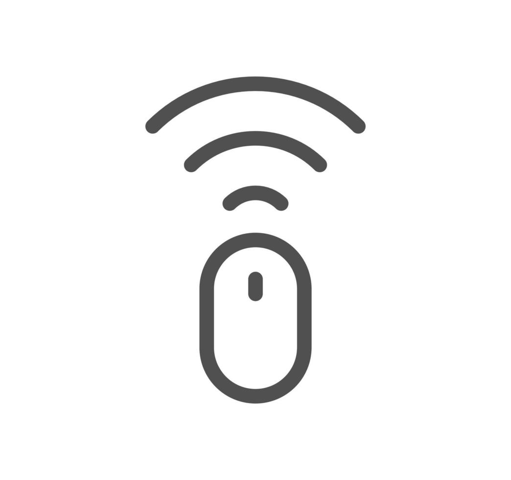contour d'icône électronique et lié à l'appareil et vecteur linéaire.