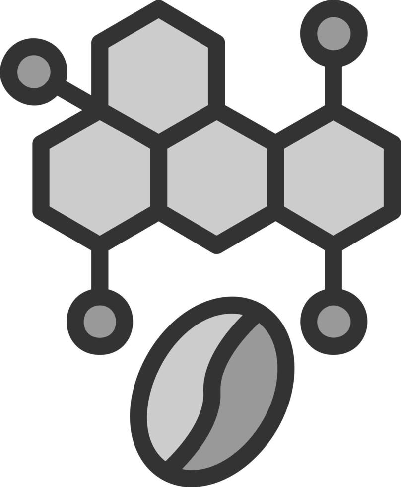 conception d'icône de vecteur de caféine