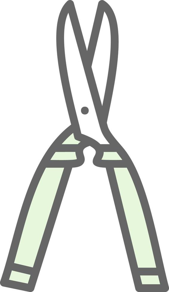 conception d'icône de vecteur de ciseaux