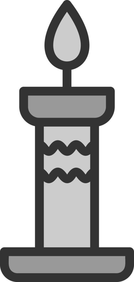 conception d'icône de vecteur de bougies