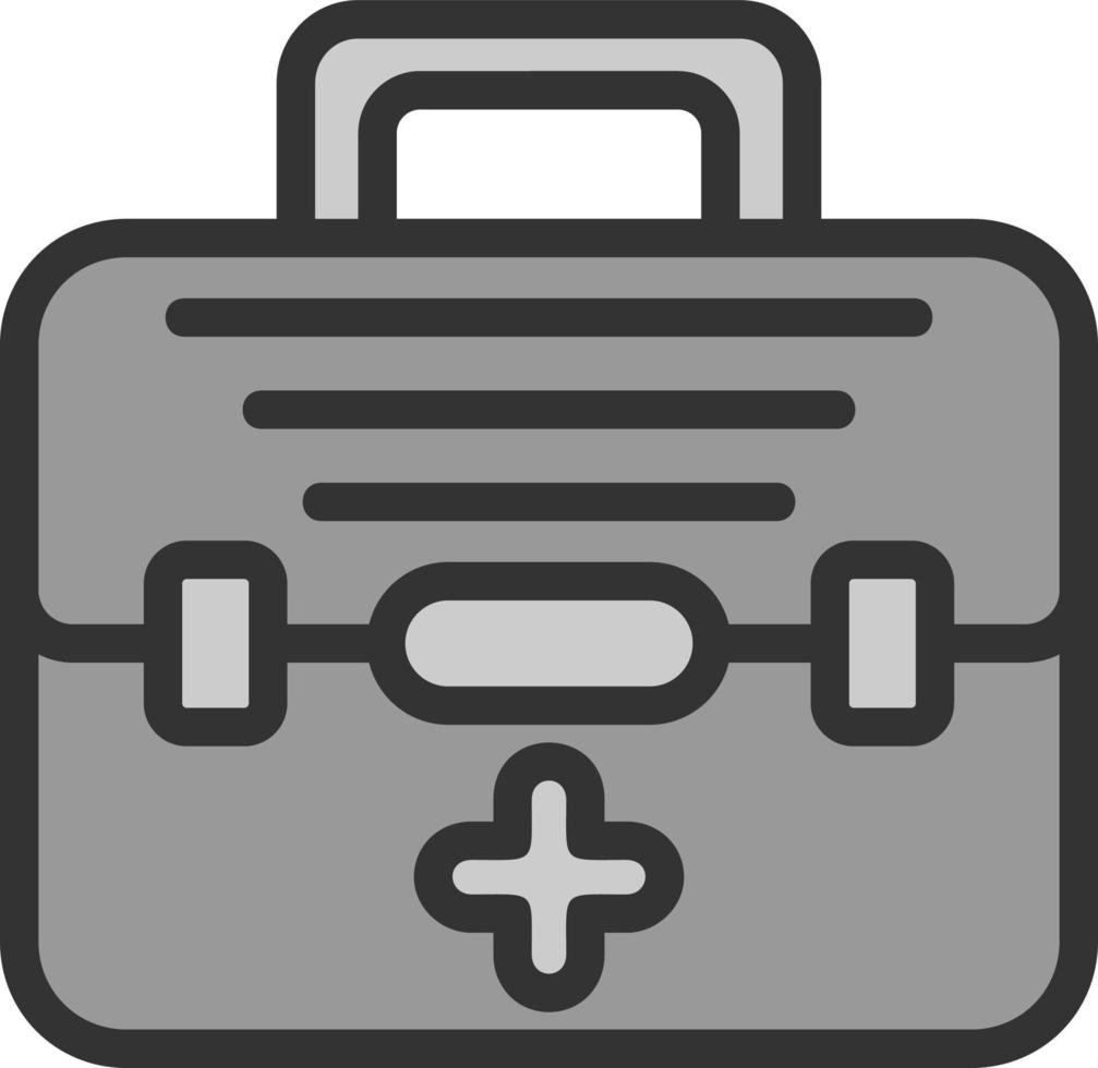 conception d'icône de vecteur de kit d'urgence
