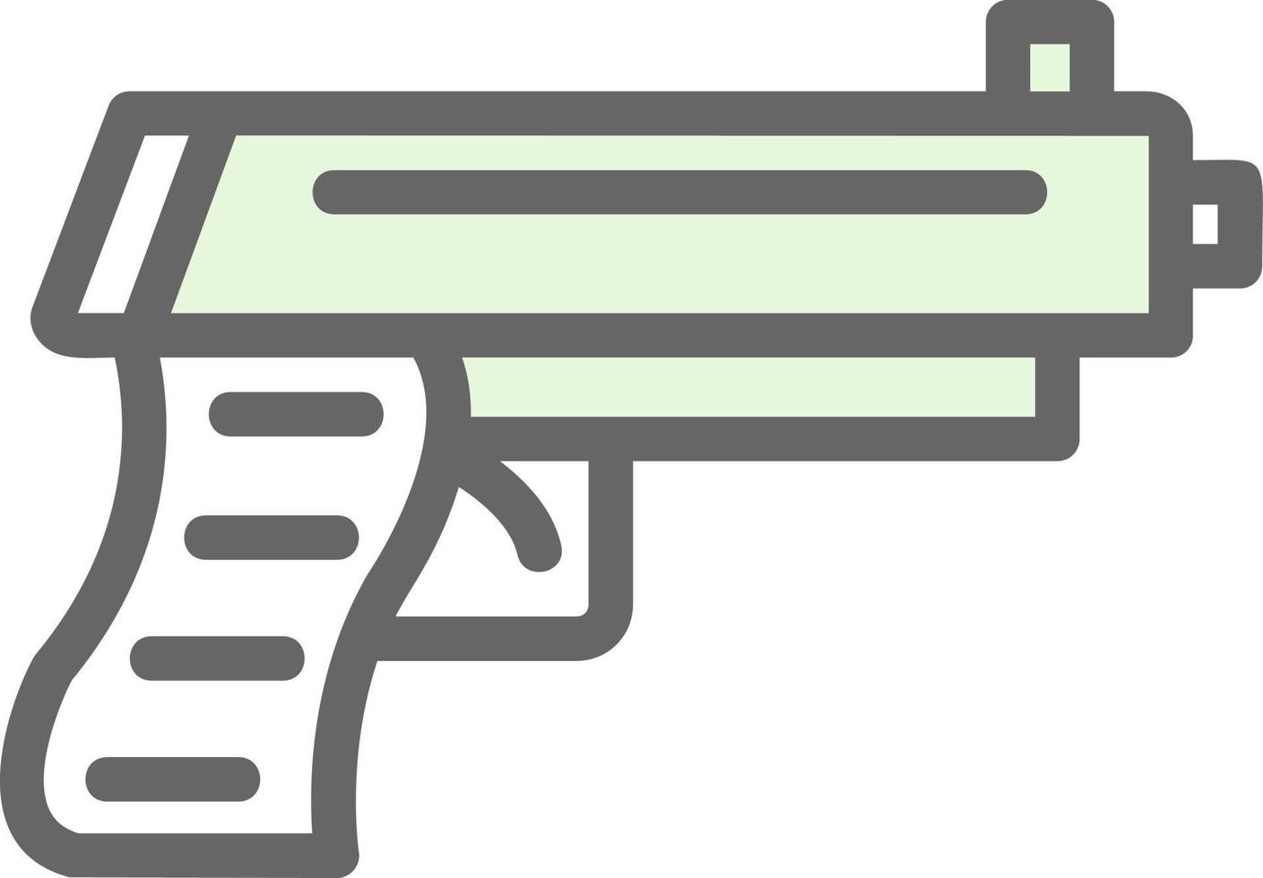 conception d'icône de vecteur d'arme