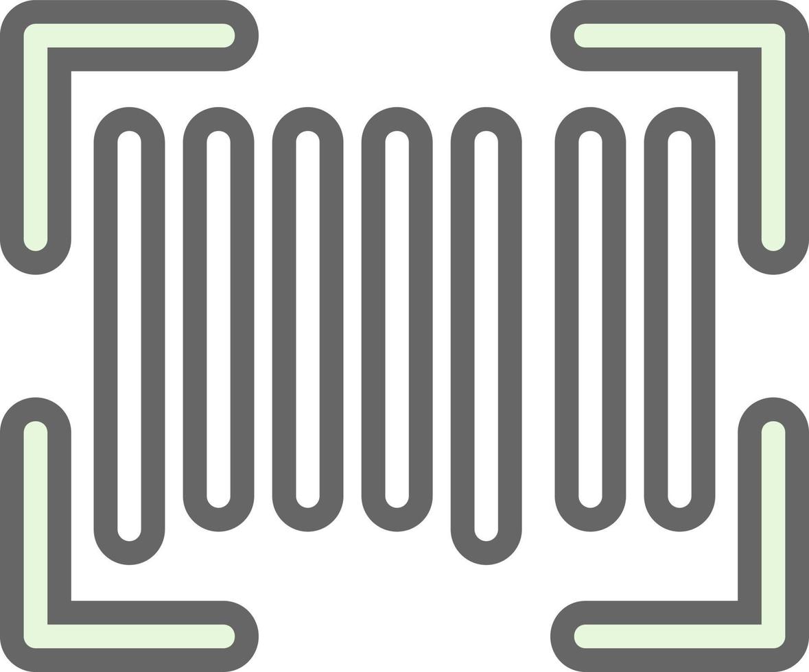 conception d'icône de vecteur de code à barres