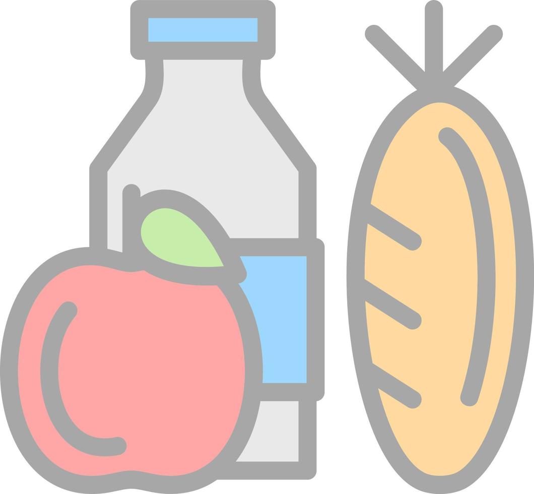 conception d'icône de vecteur de nutrition