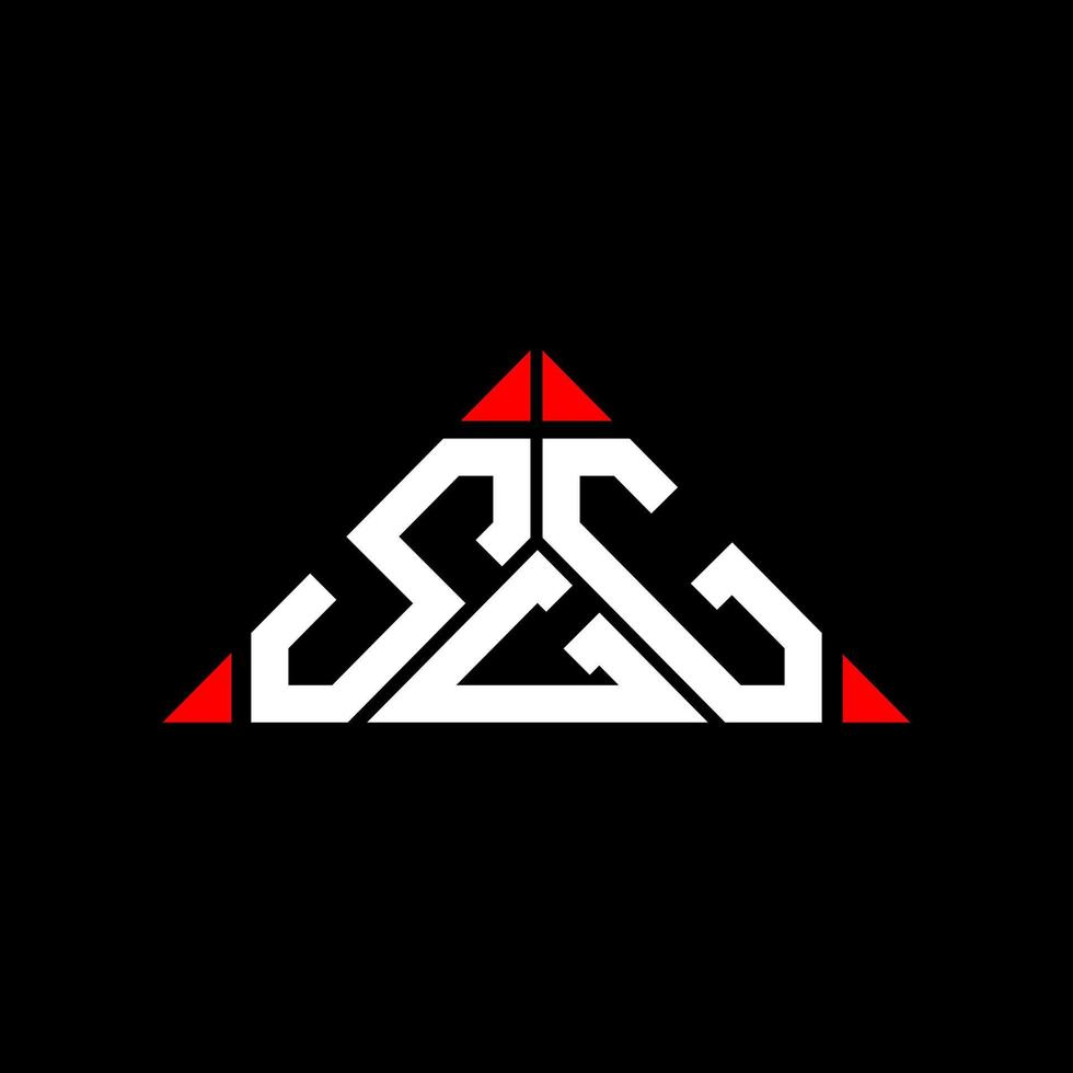 conception créative du logo de lettre sgg avec graphique vectoriel, logo sgg simple et moderne. vecteur