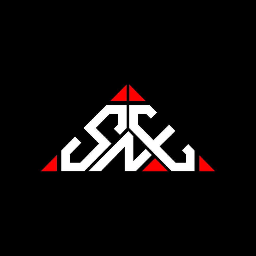 conception créative de logo de lettre sne avec graphique vectoriel, logo sne simple et moderne. vecteur