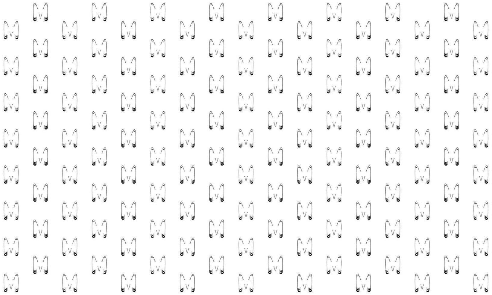 motif de motif harmonieux inspiré de la goupille de sécurité pour la décoration, l'ornement, le site Web, le motif de motifs de mode, l'illustration d'art, l'arrière-plan ou l'élément de conception graphique. illustration vectorielle vecteur