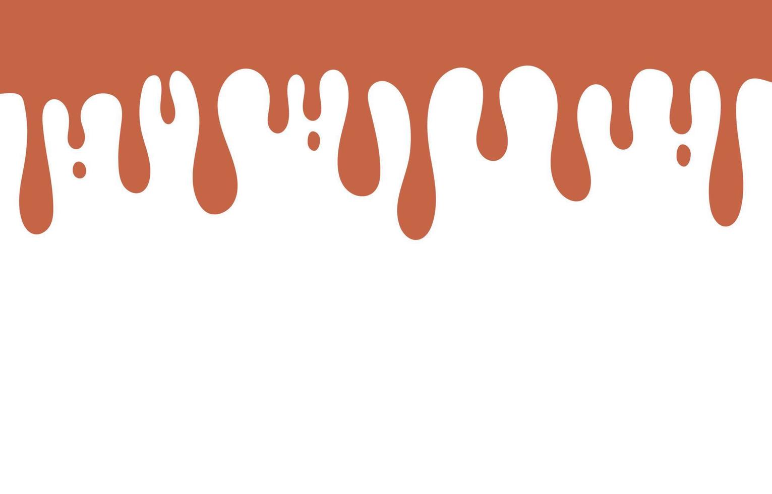 arrière-plan abstrait avec caramel liquide ou caramel fondu, éclaboussures de sauce au chocolat. les encres liquides actuelles. illustration vectorielle vecteur
