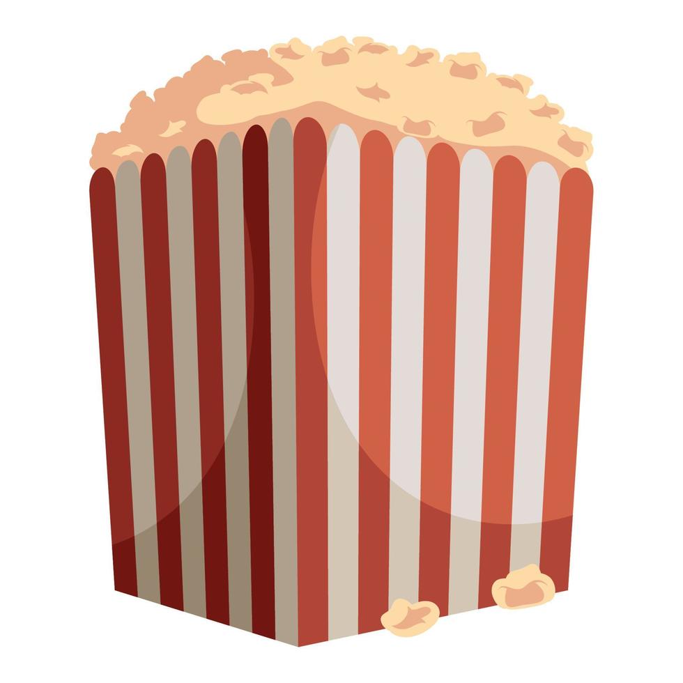 sac pop corn cinéma vecteur