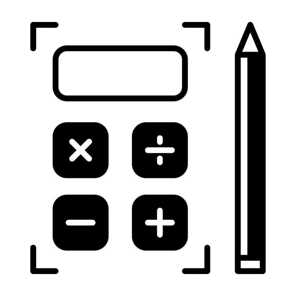 icône comptable, adaptée à un large éventail de projets créatifs numériques. heureux de créer. vecteur