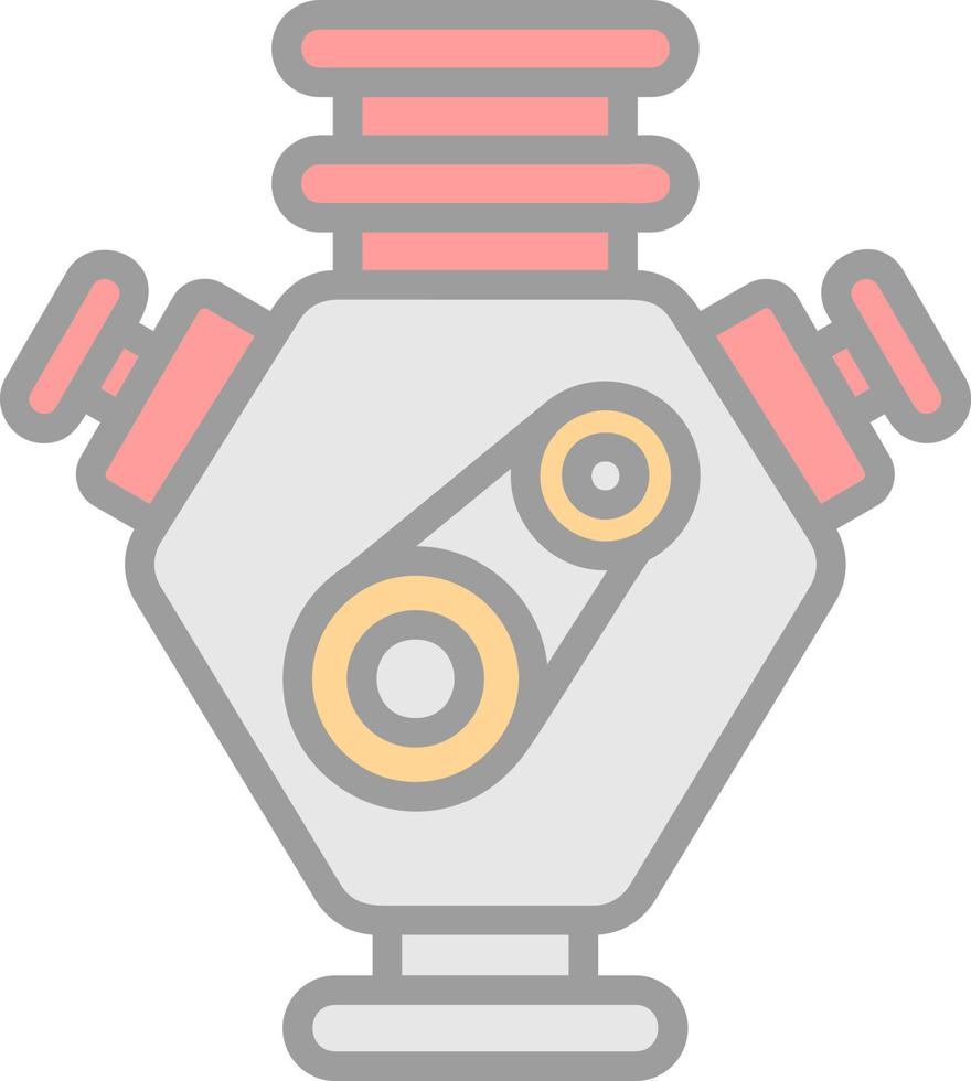 conception d'icône de vecteur de moteur