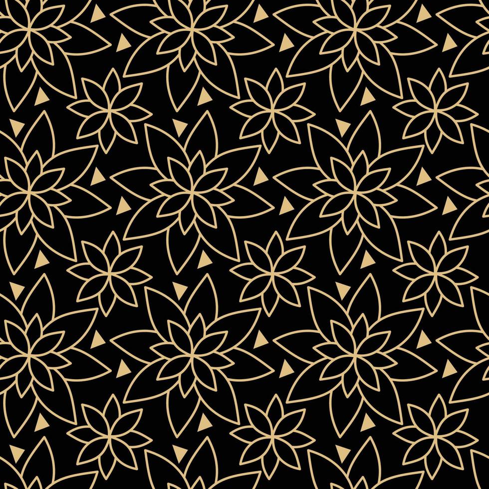 motif de fleurs texture vectorielle continue pour la mode imprime une texture élégante vecteur