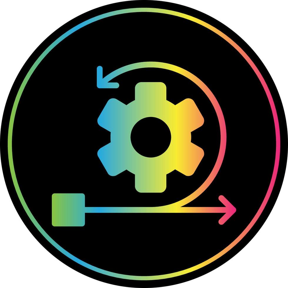 conception d'icône vectorielle agile vecteur