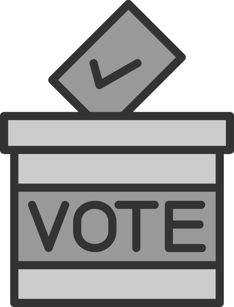 conception d'icône de vecteur d'élections