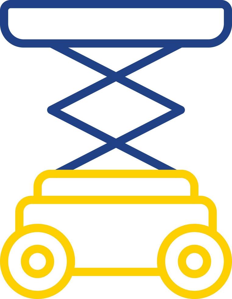 conception d'icône de vecteur de levage