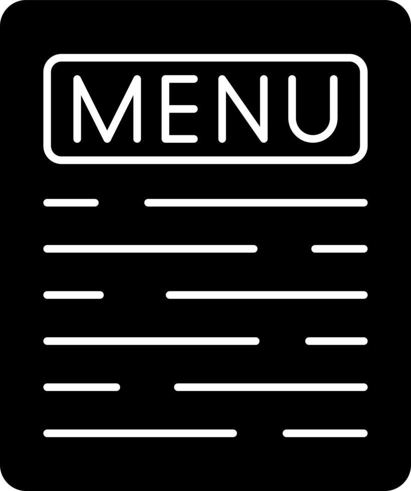 conception d'icône de vecteur de menu