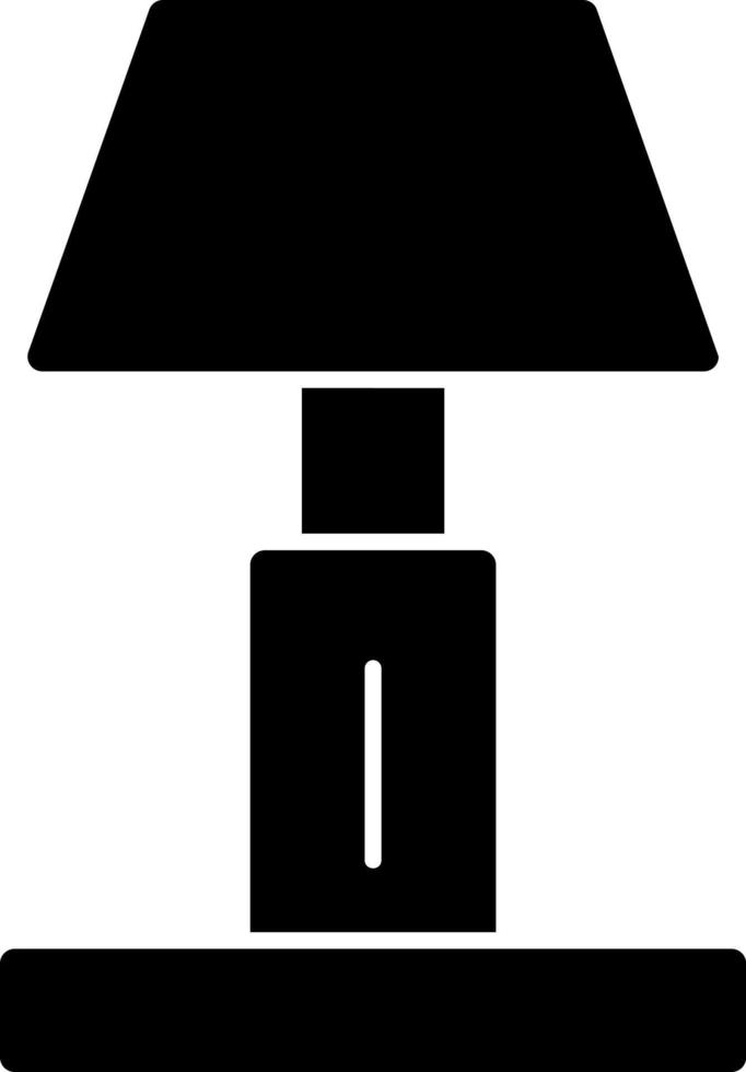 conception d'icône de vecteur de lampe